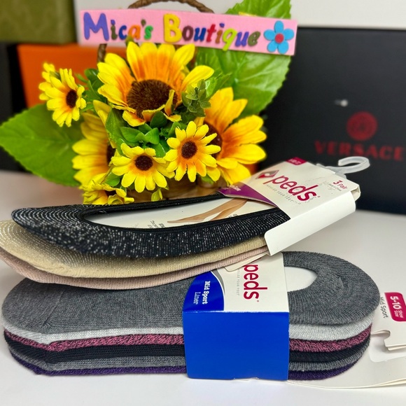 Peds Other - 🆕PEDS Set of 8 pairs of Casual Socks SIZE: 5-10